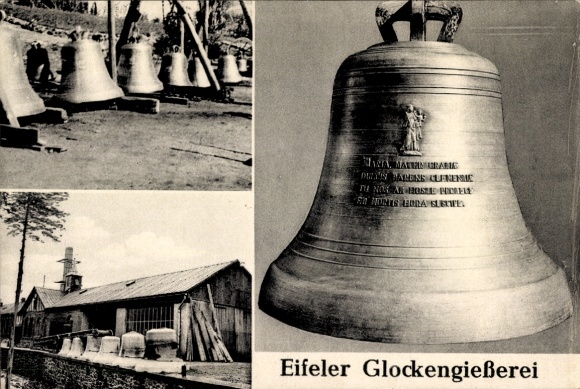 PC Brockscheid in the Eifel Rhineland Palatinate, Eifel bell foundry Johannes Mark, bell