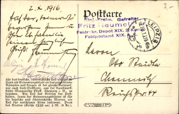Artist Postcard With God for Emperor King and Fatherland, for the German, Austrian and Hungarian house