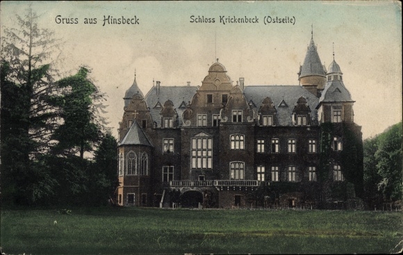 PC Hinsbeck Nettetal on the Lower Rhine, Krickenbeck Castle, east side