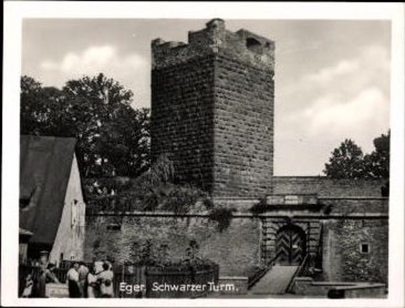 Set of 12 photos in cover, Eger in the Sudetenland