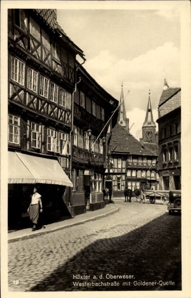 KP Höxter an der Weser, Westerbachstraße, Goldener-Quelle