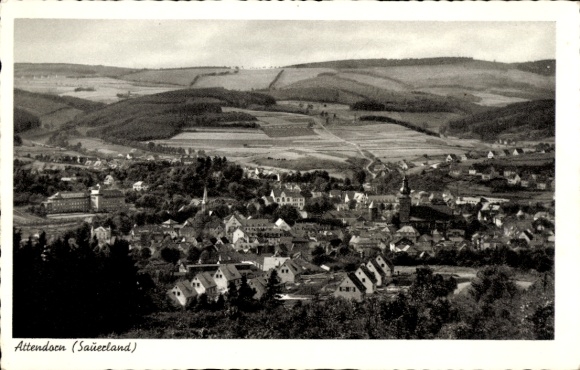Ak Attendorn in Sauerland, Panorama