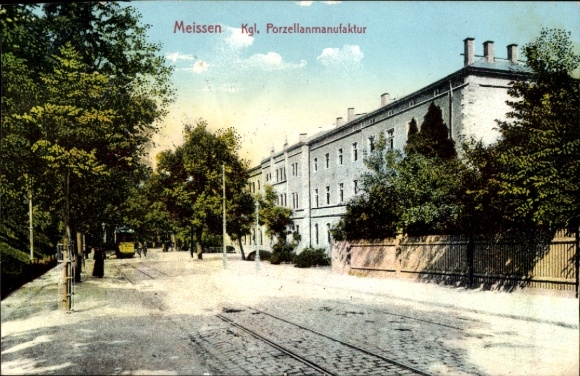KP Meissen nad Łabą, Manufaktura Porcelany