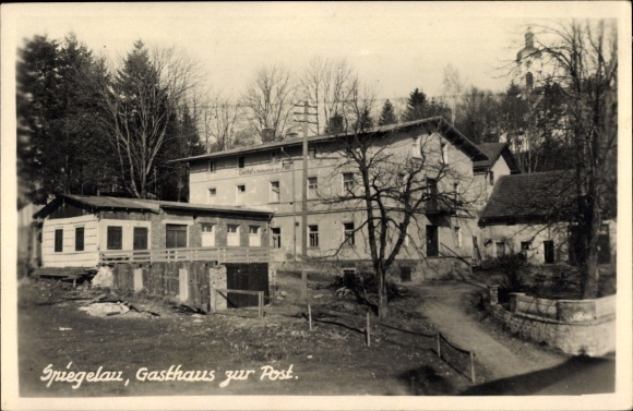 Photo Postcard Spiegelau in the Bavarian Forest of Lower Bavaria, Inn zur Post