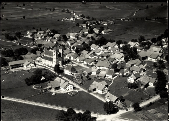 Photo Altenstadt in Upper Bavaria, aerial photograph