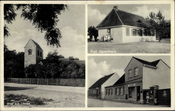PC Lostau Möser Jerichower Land, Ev. Jugenheim, goods store Frieda Müller