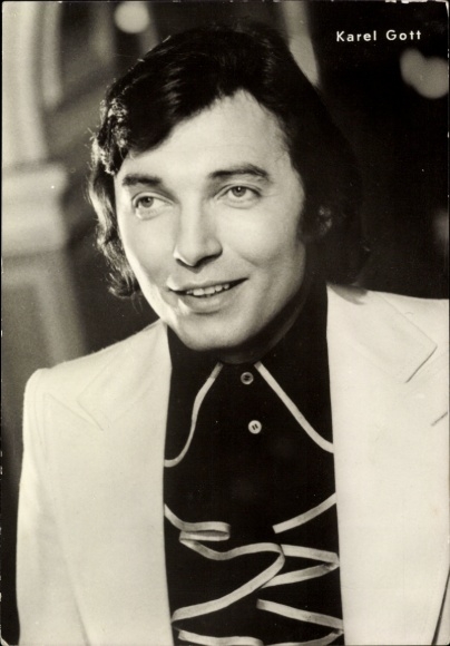 Postcard pop singer Karel Gott, Old Prague Melodies