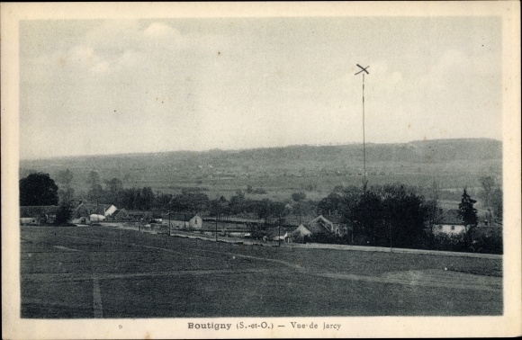 Ak Bouville Essonne, Vue de Jarcy
