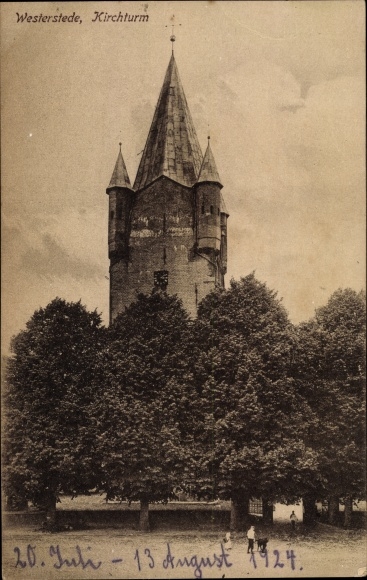 PC Westerstede in Oldenburg Ammerland, church tower
