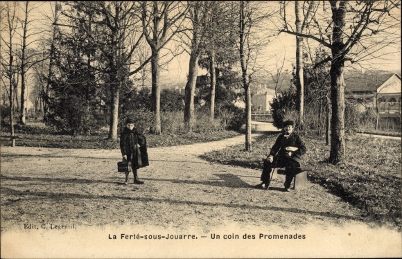 Ak La Ferte sous Jouarre Seine et Marne, Promenade