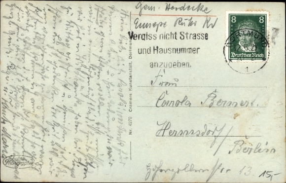 Postcard Wittbräuke Herdecke an der Ruhr, Cafe Restaurant