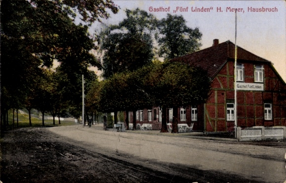 PC Hamburg Harburg Hausbruch, Gasthof Fünf Linden