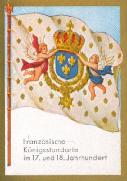 Historical flags collection picture Picture 149, French royal standard in the 17th and 18th centuries