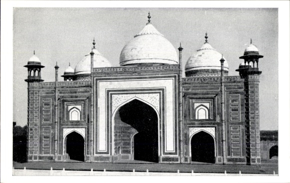 Ak Agra Indien, Taj Mahal, Mihmän-khana, Archäologischer Survey von Indien