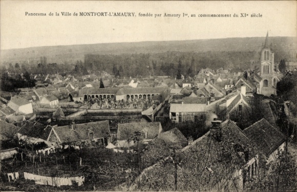 PC Montfort l'Amaury Yvelines, panorama