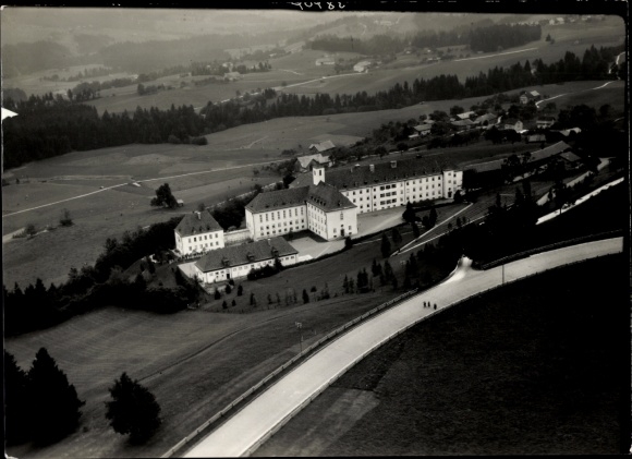 foto Lindenberg im Allgäu, sanatorium, luchtfoto