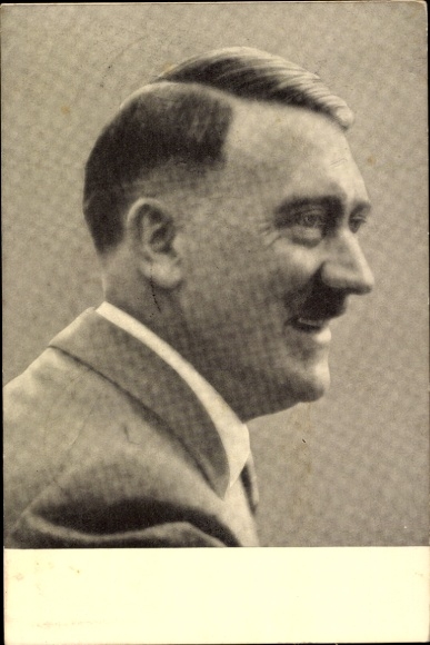 Ak Führer und Reichskanzler Adolf Hitler, Portrait, Männer der Zeit Nr. 92