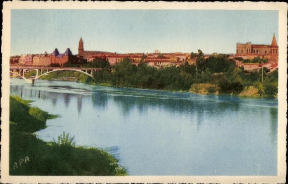 8 alte Ak Montauban Tarn et Garonne, diverse Ansichten