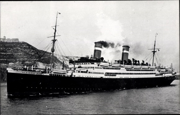 Foto Ak Stoom boot Conte Verde, Lloyd Sabaudo