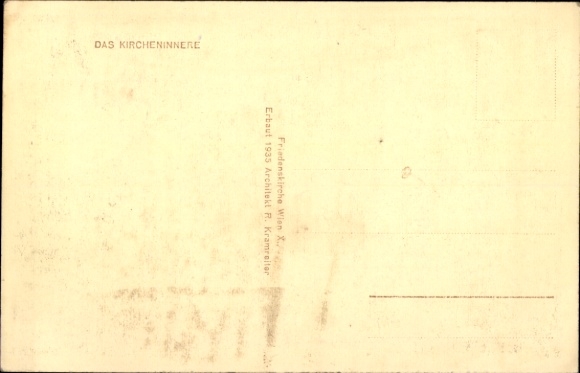 KP Vienna 10, Friedenskirche, wnętrze