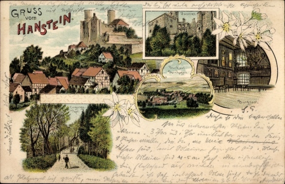 lito Rimbach Bornhagen im Eichsfeld, zamek Hanstein, sala zamkowa