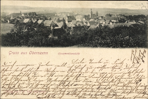 PC Obernzenn in Middle Franconia, general view