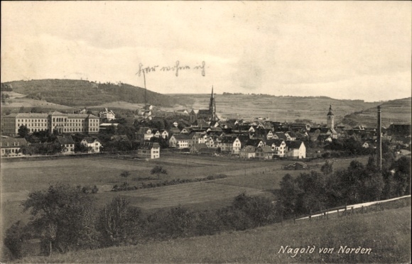 Ak Nagold im Schwarzwald, Gesamtansicht