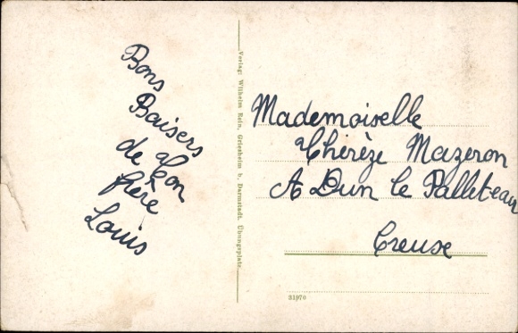 Postcard Griesheim in Hesse, Wellblechhausen, military training area, barracks