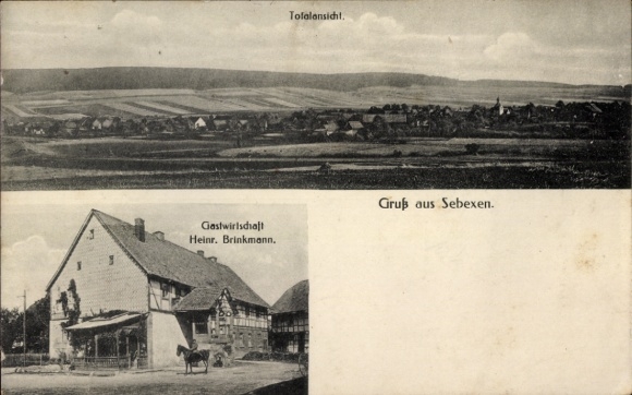 KP Sebexen Kalefeld am Harz, widok ogólny, zajazd Heinr. Brinkmann