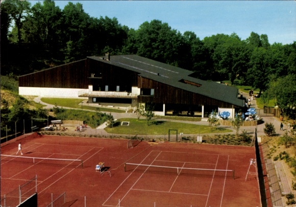 Ak Wingst in Niedersachsen, Spiel- und Sportpark, Tennisplätze