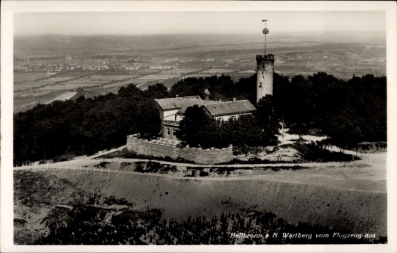 KP Heilbronn am Neckar, zdjęcie lotnicze, Wartberg