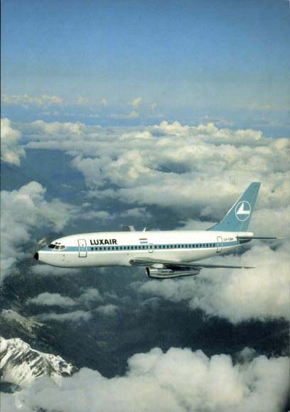Ak Passagierflugzeug Boeing 737/200, Luxair