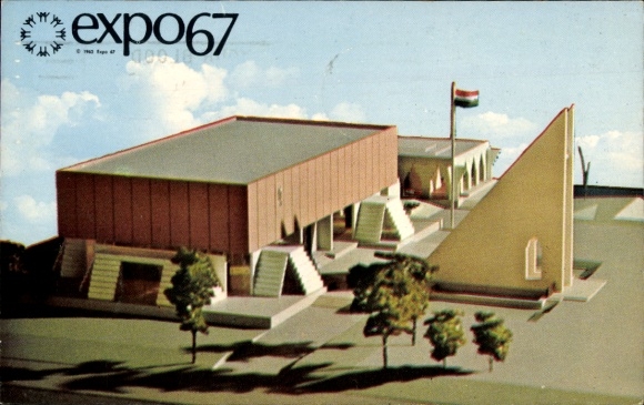 KP Montreal Quebec Kanada, Expo 1967, Pawilon Indii