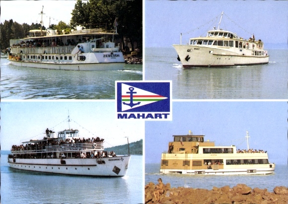 Ak Ungarn, Mahart Ungarische Schifffahrts AG Budapest