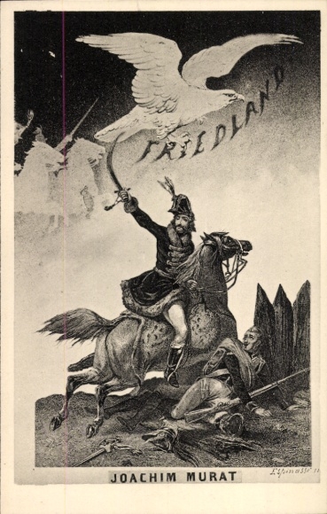 Artist Postcard Joachim Murat, Friedland