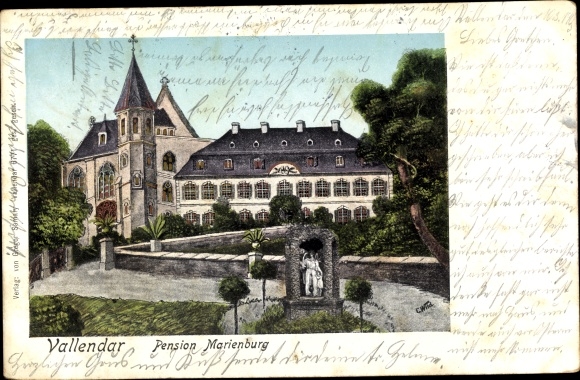 Illuminated window PC Vallendar Rhineland Palatinate, Pension Marienburg