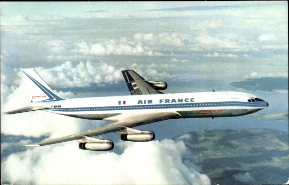 Samolot pasażerski KP French Air France, Boeing 707 Intercontinental