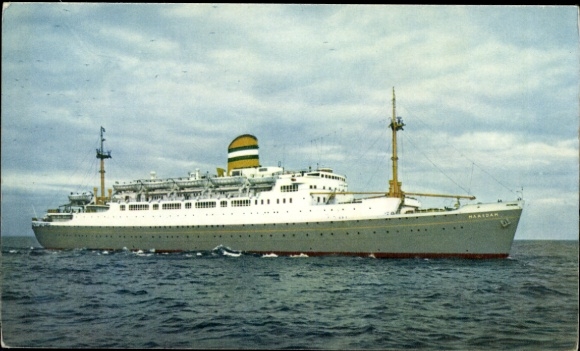 Picture steamship SS Maasdam, HAL
