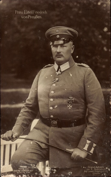KP Eitel Friedrich książę pruski, portret, Liersch 7498