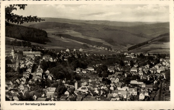 PC Bad Berleburg in Westphalia, total view