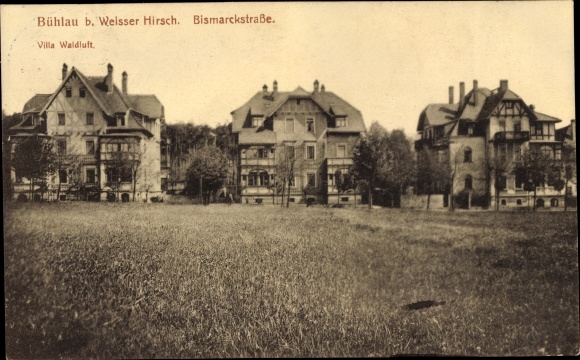 PC Dresden Bühlau, Bismarckstraße, Villa Waldluft
