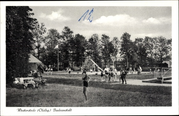 PC Westerstede in Oldenburg Ammerland, bathing establishment