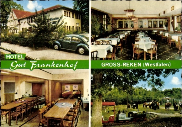 Ak Groß Reken in Westfalen, Hotel Gut Frankenhof