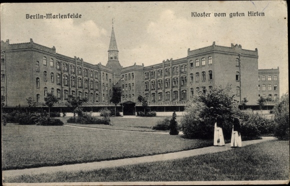 Ak Berlin Tempelhof Marienfelde, Kloster vom guten Hirten