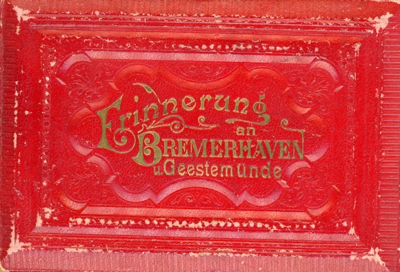 12 Litho  Bremerhaven, Erinnerung an Bremerhaven und Geestemünde