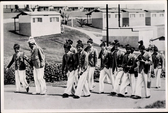 Collection picture Olympic Games 1936, Olympic Village Los Angeles 1932, Indian hockey players
