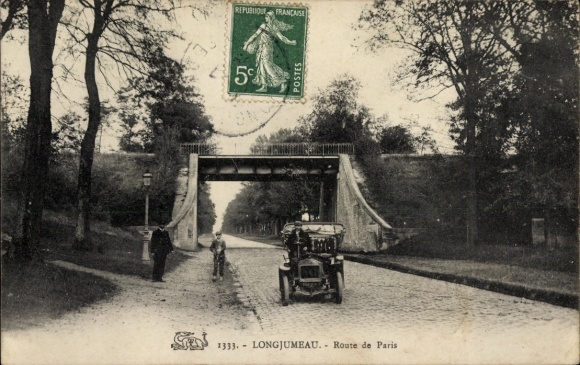 PC Longjumeau Essonne, Route de Paris, automobile