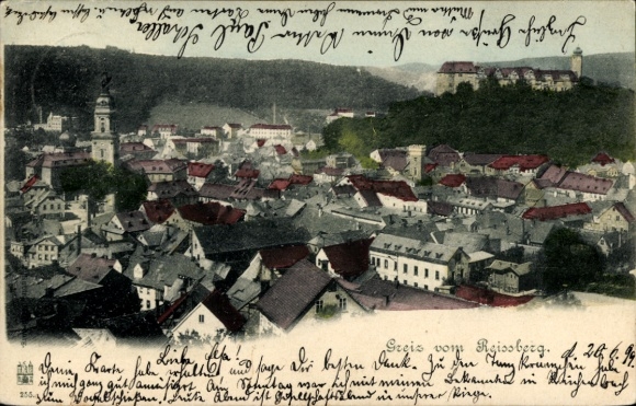 KP Reichenbach im Vogtland, widok na miasto, architektura, Reichenbach