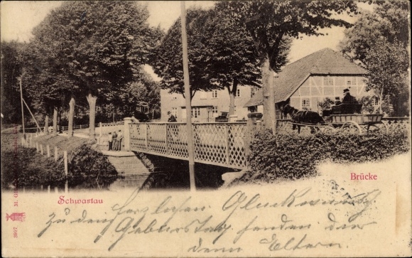 Ak Bad Schwartau in Ostholstein, Brücke