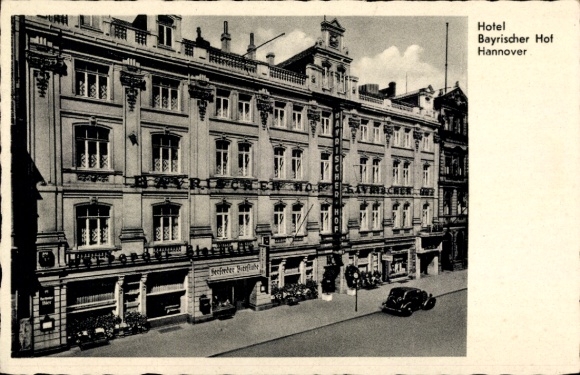 Ak Hannover in Niedersachsen, Hotel Bayrischer Hof
